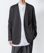 画像をギャラリービューアに読み込む, ATTACHMENT アタッチメントのCOTTON DOUBLE FACE COLLARLESS CARDIGAN - D.GRAYの公式通販サイトsession福岡セレクトショップ
