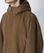 画像をギャラリービューアに読み込む, ATTACHMENT アタッチメントのWOOL SHAGGY PADDING HOODED JACKET - CAMELの公式通販サイトsession福岡セレクトショップ
