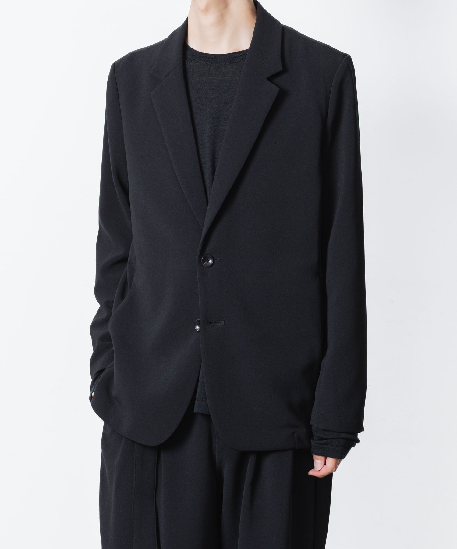 ATTACHMENT アタッチメントのPE STRETCH DOUBLE CLOTH 2B JKT - BLACKの公式通販サイトsession福岡セレクトショップ