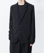 画像をギャラリービューアに読み込む, ATTACHMENT アタッチメントのPE STRETCH DOUBLE CLOTH 2B JKT - BLACKの公式通販サイトsession福岡セレクトショップ
