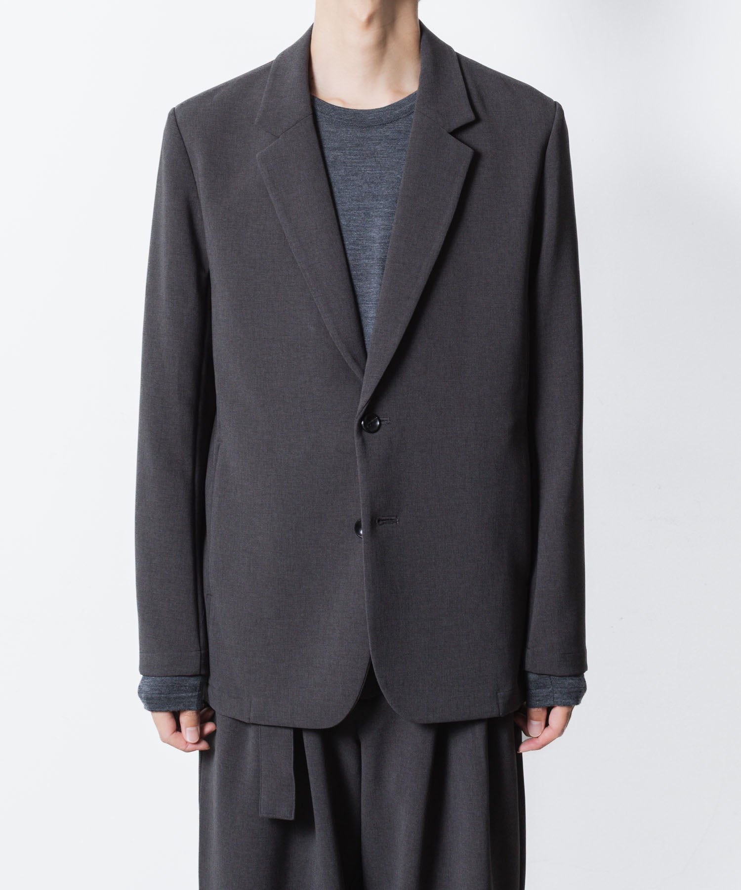 ATTACHMENT アタッチメントのPE STRETCH DOUBLE CLOTH 2B JKT - X.GRAYの公式通販サイトsession福岡セレクトショップ