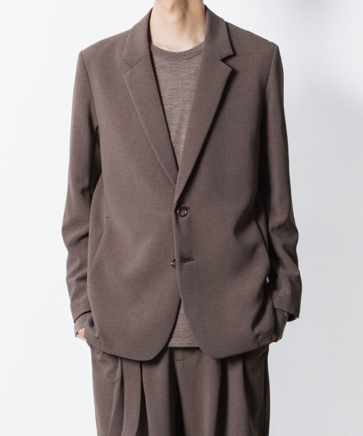 ATTACHMENT アタッチメントのPE STRETCH DOUBLE CLOTH 2B JKT - D.KH GRAYの公式通販サイトsession福岡セレクトショップ