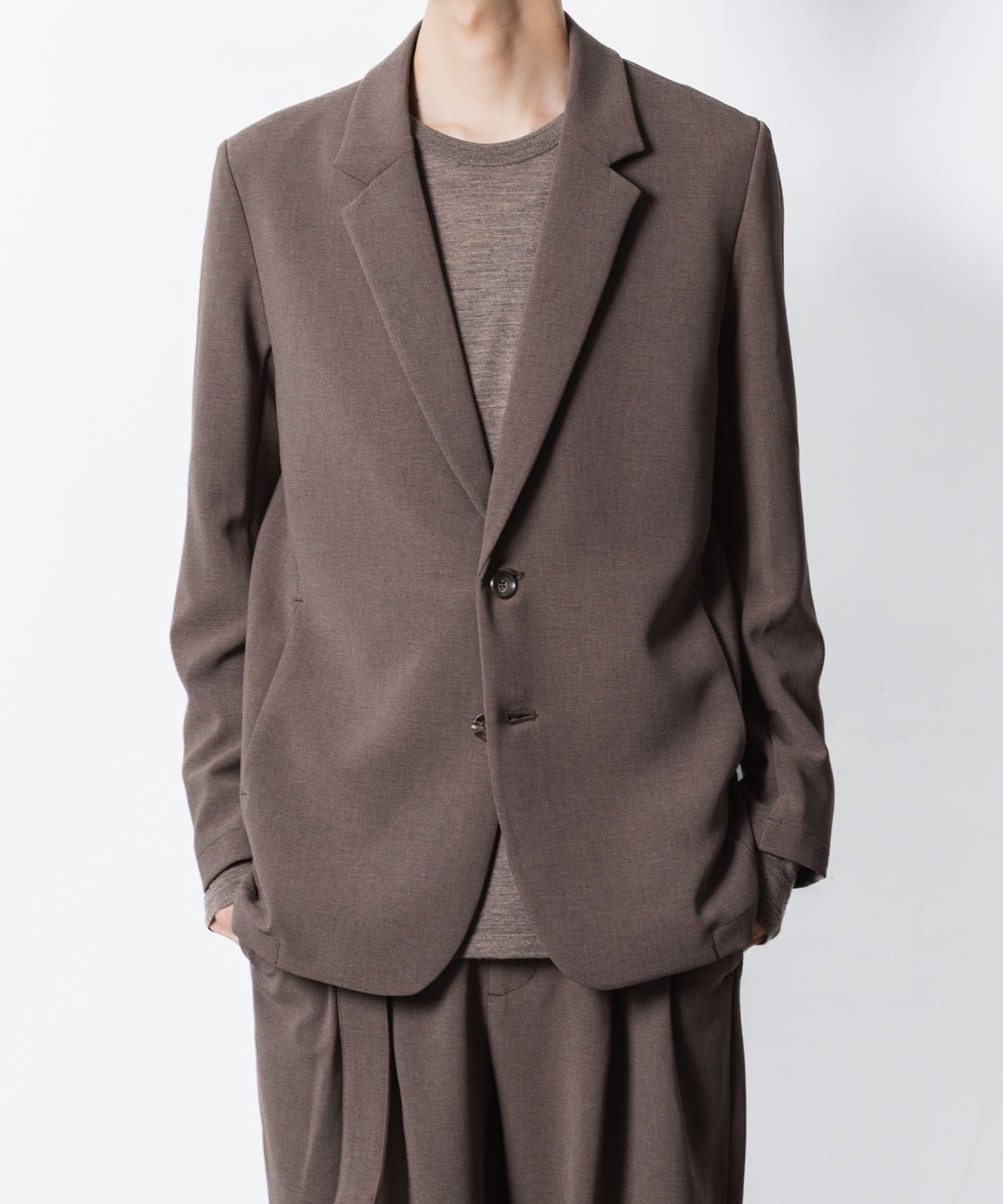 ATTACHMENT アタッチメントのPE STRETCH DOUBLE CLOTH 2B JKT - D.KH GRAYの公式通販サイトsession福岡セレクトショップ
