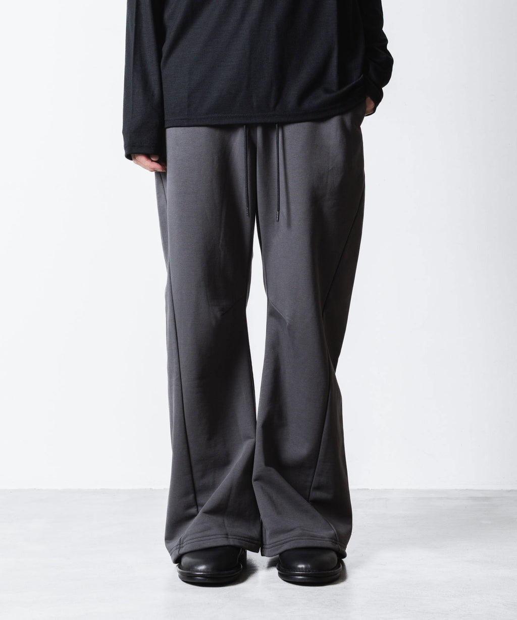 ATTACHMENT アタッチメントのCO STRECH TERRY 3D WIDE TROUSERS - D.GRAYの公式通販サイトsession福岡セレクトショップ