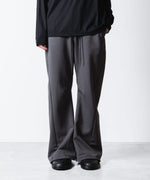 画像をギャラリービューアに読み込む, ATTACHMENT アタッチメントのCO STRECH TERRY 3D WIDE TROUSERS - D.GRAYの公式通販サイトsession福岡セレクトショップ
