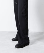 画像をギャラリービューアに読み込む, ATTACHMENT アタッチメントのCO STRECH TERRY 3D WIDE TROUSERS - BLACKの公式通販サイトsession福岡セレクトショップ
