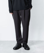 画像をギャラリービューアに読み込む, ATTACHMENT アタッチメントのPE STRETCH DOUBLE CLOTH REGULAR FIT EASY TROUSERS - D.GRAYの公式通販サイトsession福岡セレクトショップ
