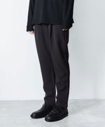 画像をギャラリービューアに読み込む, ATTACHMENT アタッチメントのPE STRETCH DOUBLE CLOTH REGULAR FIT EASY TROUSERS - D.GRAYの公式通販サイトsession福岡セレクトショップ
