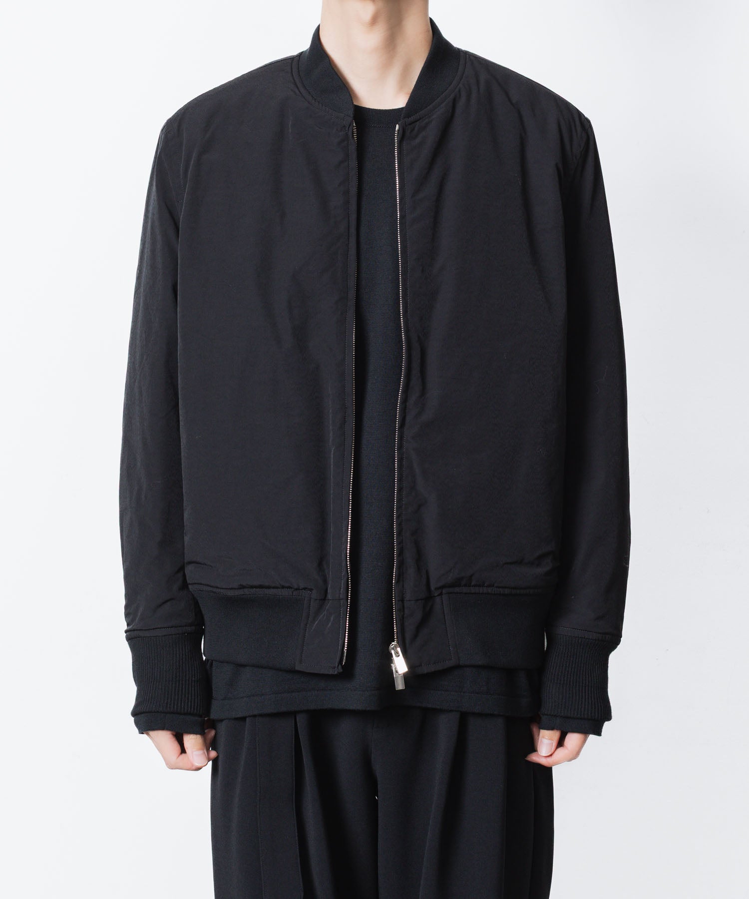 ATTACHMENT アタッチメントのCO/NY WEATHER CLOTH MA-1 - BLACKの公式通販サイトsession福岡セレクトショップ