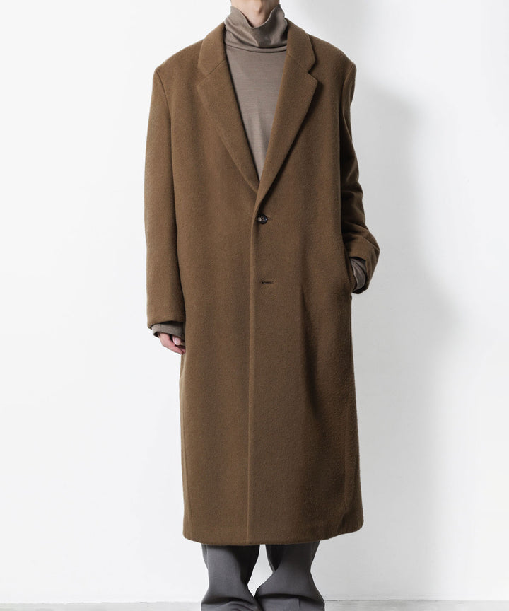 ATTACHMENT アタッチメントのWOOL SHAGGY PADDING CHESTER COAT - CAMELの公式通販サイトsession福岡セレクトショップ