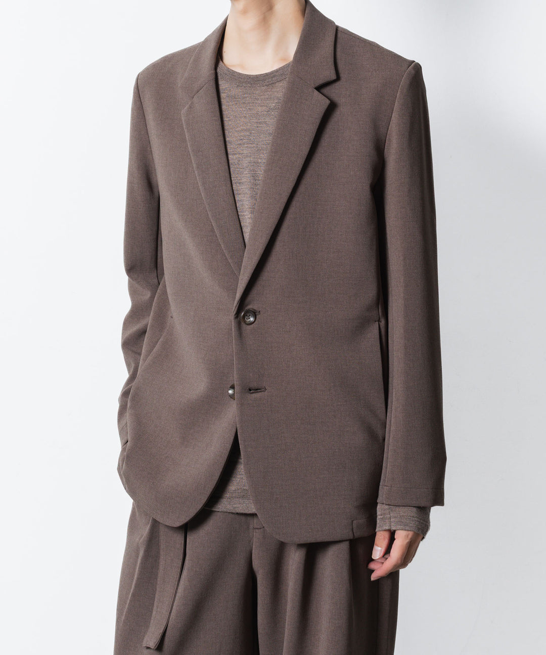 ATTACHMENT アタッチメントのPE STRETCH DOUBLE CLOTH 2B JKT - D.KH GRAYの公式通販サイトsession福岡セレクトショップ