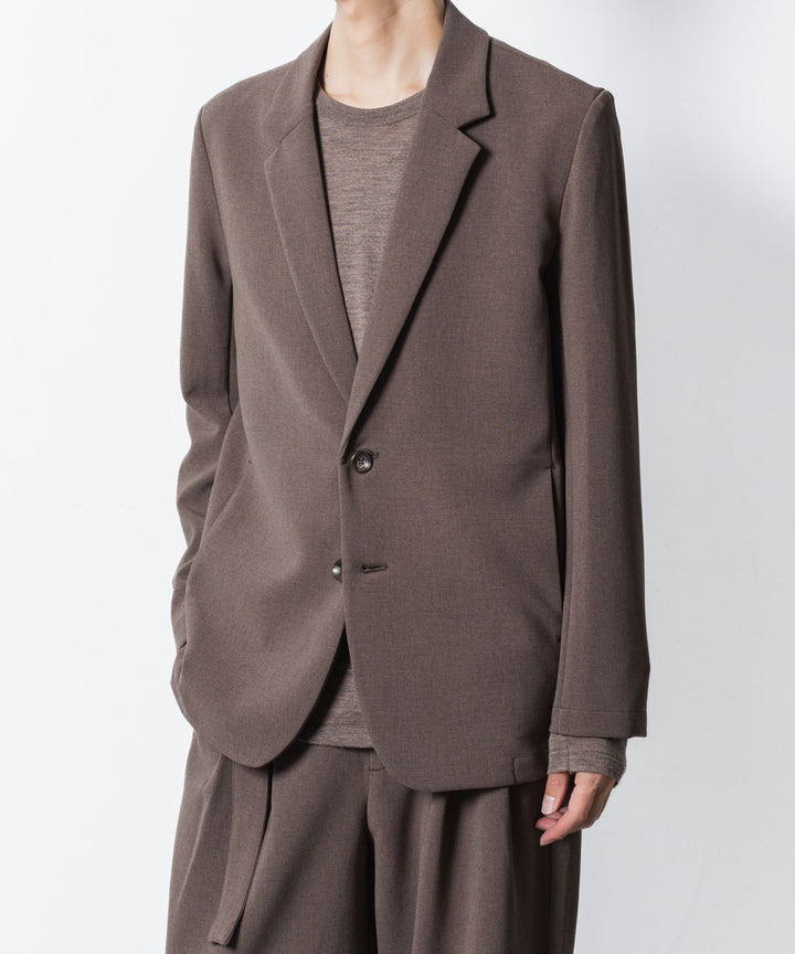 ATTACHMENT アタッチメントのPE STRETCH DOUBLE CLOTH 2B JKT - D.KH GRAYの公式通販サイトsession福岡セレクトショップ