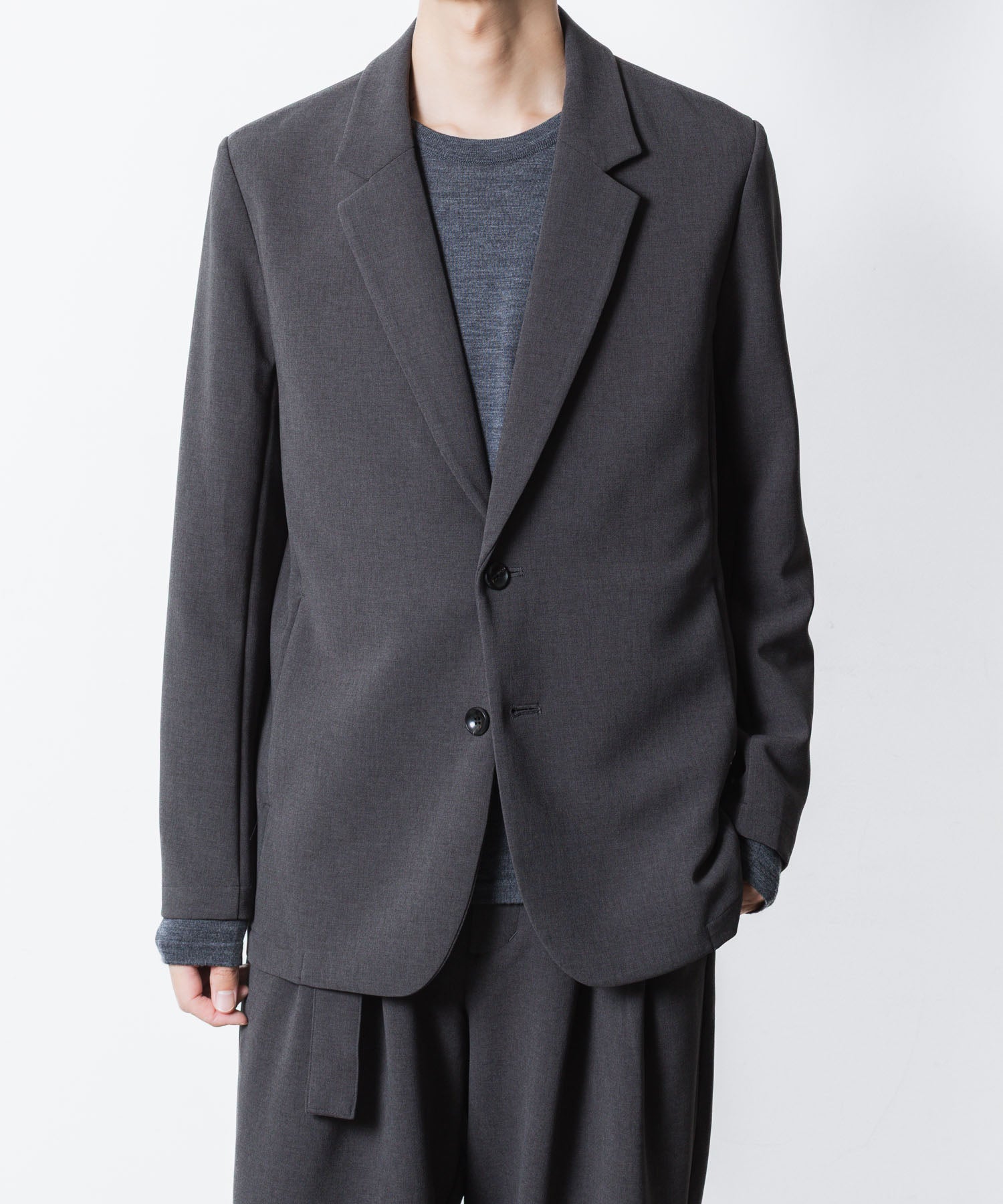 ATTACHMENT アタッチメントのPE STRETCH DOUBLE CLOTH 2B JKT - X.GRAYの公式通販サイトsession福岡セレクトショップ