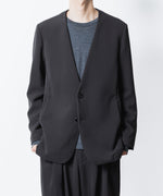画像をギャラリービューアに読み込む, ATTACHMENT アタッチメントのPE STRETCH DOUBLE CLOTH COLLARLESS JKT - D.GRAYの公式通販サイトsession福岡セレクトショップ
