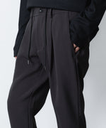 画像をギャラリービューアに読み込む, ATTACHMENT アタッチメントのPE STRETCH DOUBLE CLOTH REGULAR FIT EASY TROUSERS - D.GRAYの公式通販サイトsession福岡セレクトショップ
