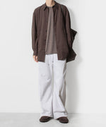 画像をギャラリービューアに読み込む, ATTACHMENT アタッチメントのCO STRECH TERRY 3D WIDE TROUSERS - X.GRAYの公式通販サイトsession福岡セレクトショップ
