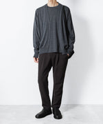 画像をギャラリービューアに読み込む, ATTACHMENT アタッチメントのPE STRETCH DOUBLE CLOTH REGULAR FIT EASY TROUSERS - D.GRAYの公式通販サイトsession福岡セレクトショップ
