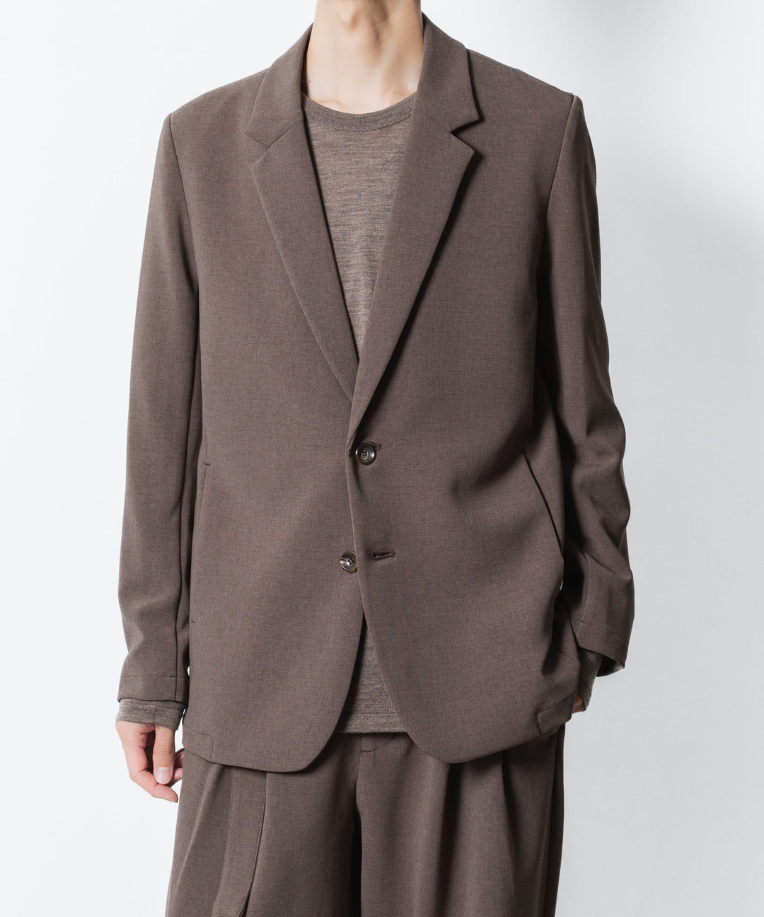 ATTACHMENT アタッチメントのPE STRETCH DOUBLE CLOTH 2B JKT - D.KH GRAYの公式通販サイトsession福岡セレクトショップ