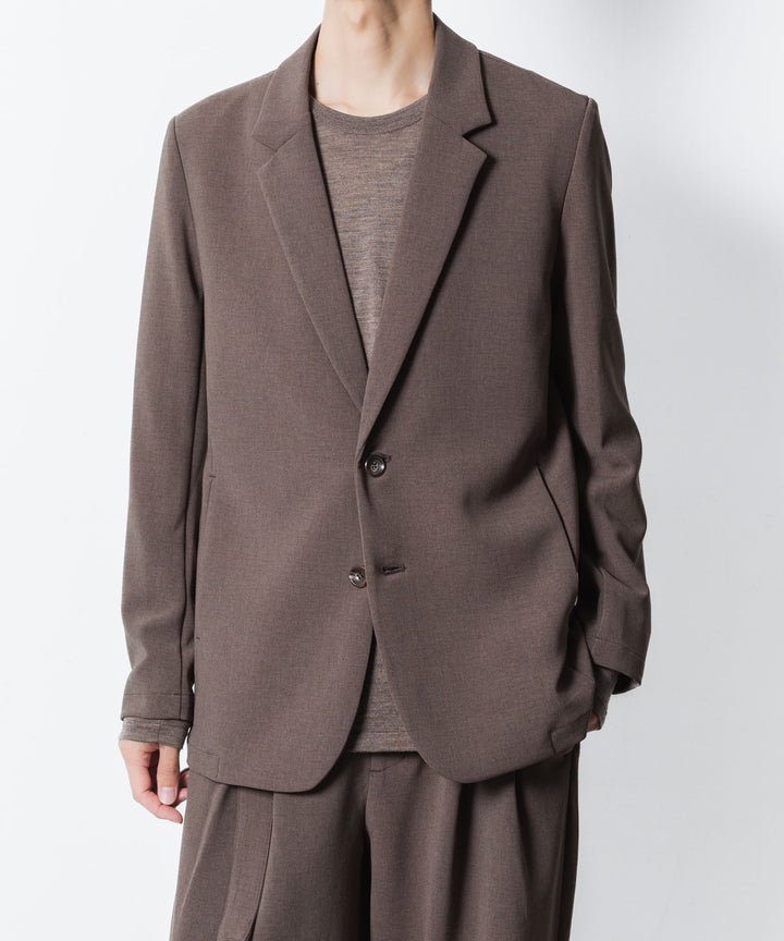 ATTACHMENT アタッチメントのPE STRETCH DOUBLE CLOTH 2B JKT - D.KH GRAYの公式通販サイトsession福岡セレクトショップ