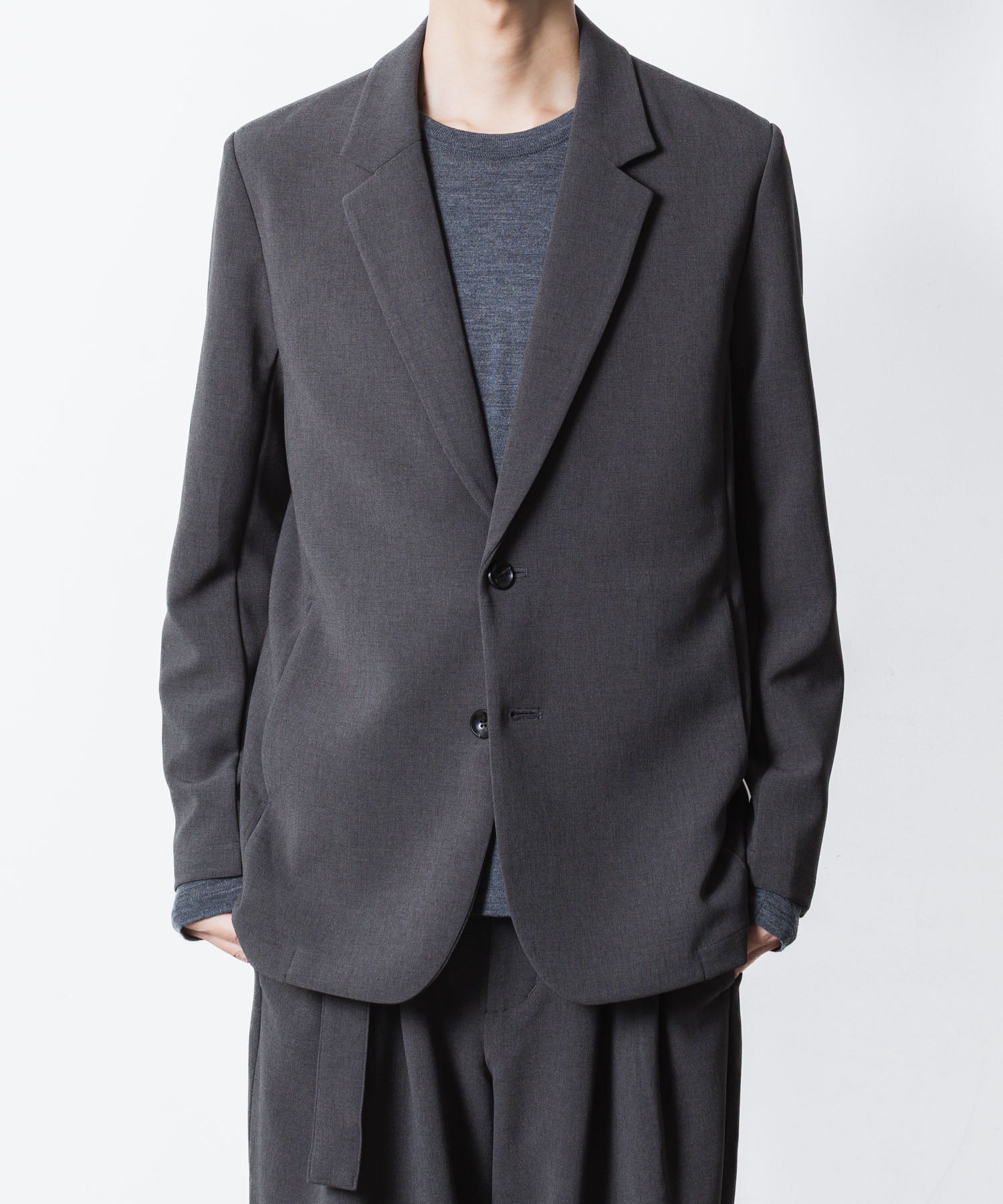 ATTACHMENT アタッチメントのPE STRETCH DOUBLE CLOTH 2B JKT - X.GRAYの公式通販サイトsession福岡セレクトショップ