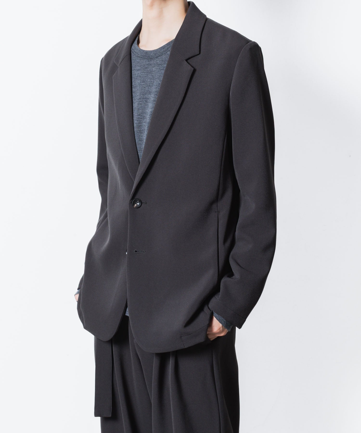 ATTACHMENT アタッチメントのPE STRETCH DOUBLE CLOTH 2B JKT - D.GRAYの公式通販サイトsession福岡セレクトショップ