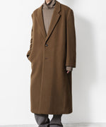 画像をギャラリービューアに読み込む, ATTACHMENT アタッチメントのWOOL SHAGGY PADDING CHESTER COAT - CAMELの公式通販サイトsession福岡セレクトショップ
