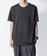 画像をギャラリービューアに読み込む, ATTACHMENT アタッチメントのCOTTON DOUBLE FACE SLIM FIT S/S TEE - D.GRAYの公式通販サイトsession福岡セレクトショップ
