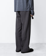 画像をギャラリービューアに読み込む, ATTACHMENT アタッチメントのPE STRETCH DOUBLE CLOTH BELTED STRAIGHT TROUSERS - X.GRAYの公式通販サイトsession福岡セレクトショップ
