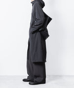 画像をギャラリービューアに読み込む, ATTACHMENT アタッチメントのPE STRETCH DOUBLE CLOTH BELTED STRAIGHT TROUSERS - X.GRAYの公式通販サイトsession福岡セレクトショップ

