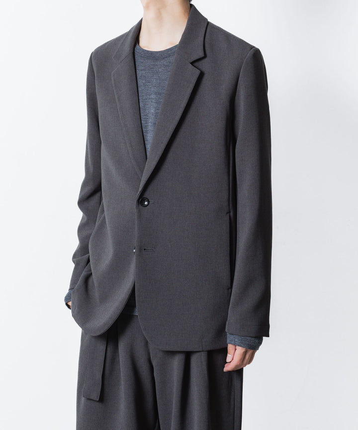 ATTACHMENT アタッチメントのPE STRETCH DOUBLE CLOTH 2B JKT - X.GRAYの公式通販サイトsession福岡セレクトショップ