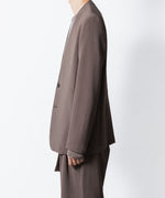 画像をギャラリービューアに読み込む, ATTACHMENT アタッチメントのPE STRETCH DOUBLE CLOTH COLLARLESS JKT - D.KH GRAYの公式通販サイトsession福岡セレクトショップ
