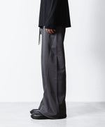 画像をギャラリービューアに読み込む, ATTACHMENT アタッチメントのCO STRECH TERRY 3D WIDE TROUSERS - D.GRAYの公式通販サイトsession福岡セレクトショップ
