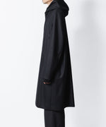 画像をギャラリービューアに読み込む, ATTACHMENT / EXCLUSIVE ITEMアタッチメントの2/90 SUPER120S MALTON ZIPUP HOODED COAT - BLACKの公式通販サイトsession福岡セレクトショップ
