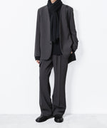 画像をギャラリービューアに読み込む, ATTACHMENT アタッチメントのPE STRETCH DOUBLE CLOTH BELTED STRAIGHT TROUSERS - X.GRAYの公式通販サイトsession福岡セレクトショップ
