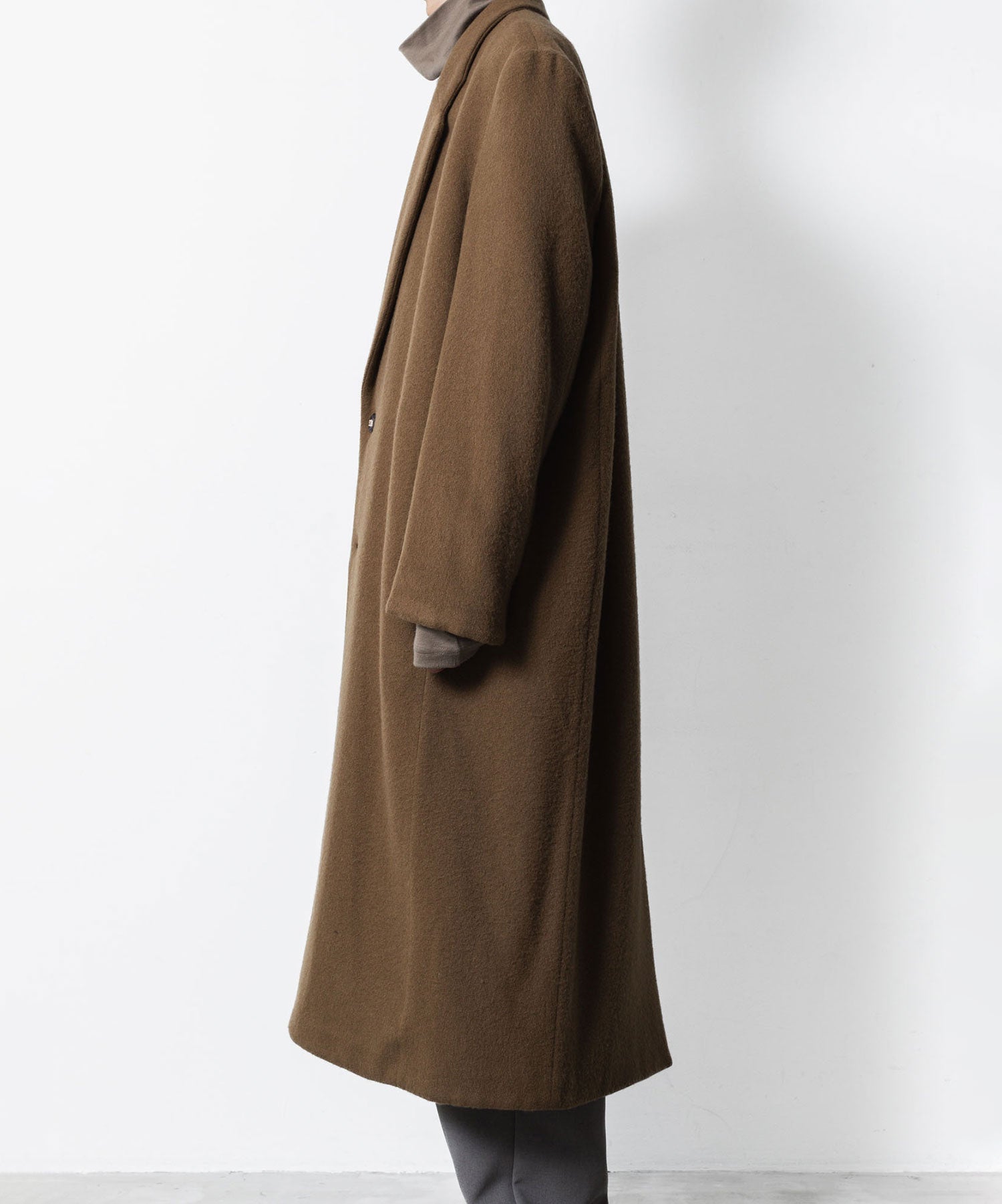 ATTACHMENT アタッチメントのWOOL SHAGGY PADDING CHESTER COAT - CAMELの公式通販サイトsession福岡セレクトショップ