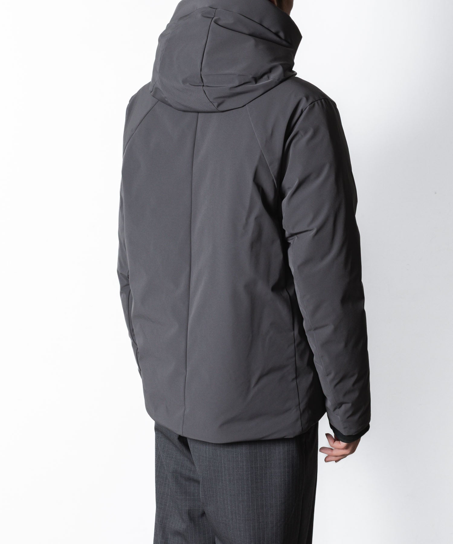 ATTACHMENT アタッチメントの3LAYER LIGHT TAFFETA HOODED DOWN JACKET - D.GRAYの公式通販サイトsession福岡セレクトショップ