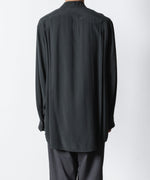画像をギャラリービューアに読み込む, ATTACHMENT アタッチメントのCU/RY FIBRIL TAFFETA PATCH POCKET L/S SHIRT - D.GRAYの公式通販サイトsession福岡セレクトショップ
