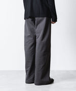 画像をギャラリービューアに読み込む, ATTACHMENT アタッチメントのCO STRECH TERRY 3D WIDE TROUSERS - D.GRAYの公式通販サイトsession福岡セレクトショップ
