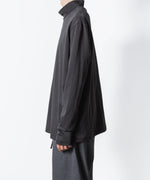 画像をギャラリービューアに読み込む, ATTACHMENT アタッチメントのCOTTON DOUBLE FACE SLIM FIT HIGHNECK L/S TEE - D.GRAYの公式通販サイトsession福岡セレクトショップ
