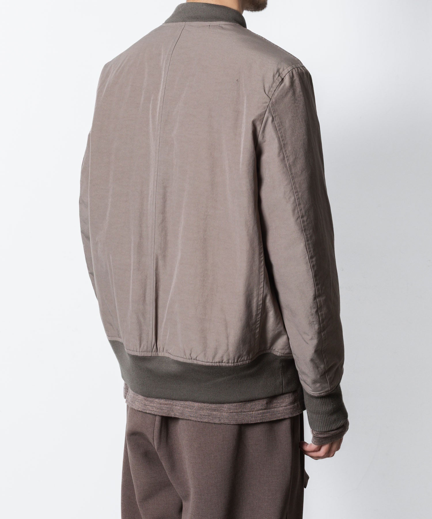 ATTACHMENT アタッチメントのCO/NY WEATHER CLOTH MA-1 - KHAKI GRAYの公式通販サイトsession福岡セレクトショップ