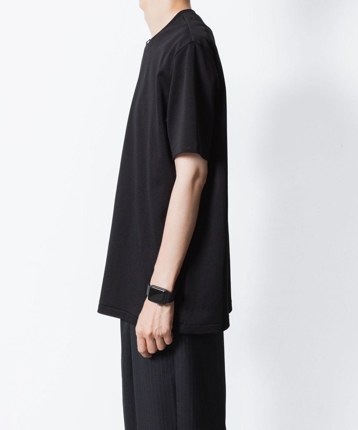 ATTACHMENT アタッチメントのCOTTON DOUBLE FACE SLIM FIT S/S TEE - BLACKの公式通販サイトsession福岡セレクトショップ