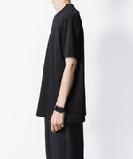 画像をギャラリービューアに読み込む, ATTACHMENT アタッチメントのCOTTON DOUBLE FACE SLIM FIT S/S TEE - BLACKの公式通販サイトsession福岡セレクトショップ
