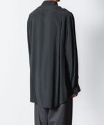 画像をギャラリービューアに読み込む, ATTACHMENT アタッチメントのCU/RY FIBRIL TAFFETA PATCH POCKET L/S SHIRT - D.GRAYの公式通販サイトsession福岡セレクトショップ

