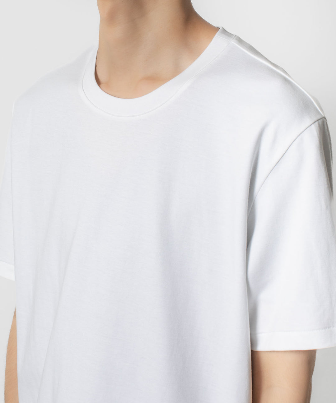 ATTACHMENT アタッチメントのCOTTON DOUBLE FACE SLIM FIT S/S TEE - WHITEの公式通販サイトsession福岡セレクトショップ