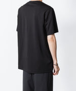 画像をギャラリービューアに読み込む, ATTACHMENT アタッチメントのCOTTON DOUBLE FACE SLIM FIT S/S TEE - BLACKの公式通販サイトsession福岡セレクトショップ
