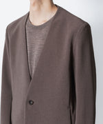 画像をギャラリービューアに読み込む, ATTACHMENT アタッチメントのPE STRETCH DOUBLE CLOTH COLLARLESS JKT - D.KH GRAYの公式通販サイトsession福岡セレクトショップ
