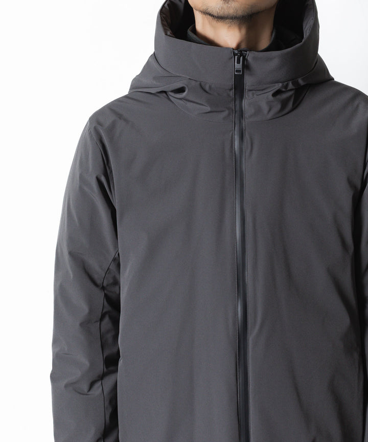 ATTACHMENT アタッチメントの3LAYER LIGHT TAFFETA HOODED DOWN JACKET - D.GRAYの公式通販サイトsession福岡セレクトショップ
