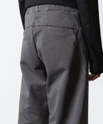 画像をギャラリービューアに読み込む, ATTACHMENT アタッチメントのCO STRECH TERRY 3D WIDE TROUSERS - D.GRAYの公式通販サイトsession福岡セレクトショップ
