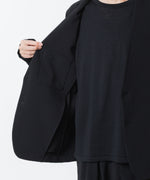 画像をギャラリービューアに読み込む, ATTACHMENT アタッチメントのPE STRETCH DOUBLE CLOTH COLLARLESS JKT - BLACKの公式通販サイトsession福岡セレクトショップ
