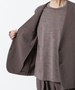 画像をギャラリービューアに読み込む, ATTACHMENT アタッチメントのPE STRETCH DOUBLE CLOTH COLLARLESS JKT - D.KH GRAYの公式通販サイトsession福岡セレクトショップ

